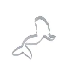 3&rdquo; Mermaid Sitting Metal Cookie Cutter