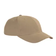 Big Accessories&reg; Brushed Twill Structured Cap KHAKI