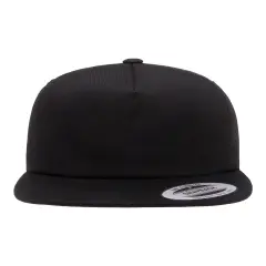 YP Classics&reg; Adult Unstructured Snapback Cap BLACK