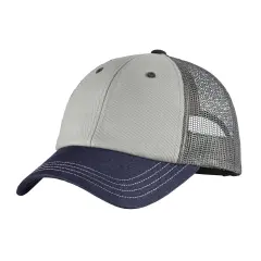 District &reg; Tri-Tone Mesh Back Cap Ch/New Navy/Charcoal