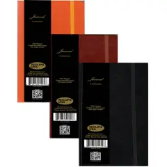 4x6" Leatherette Journal w/ Page Marker, 100 Sheets &ndash; 48 Ct