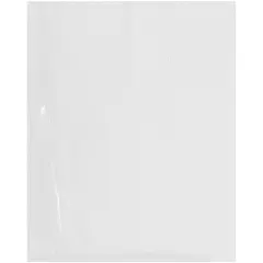 Plymor 24" x 30", 1.5 Mil Flat Open Clear Plastic Poly Bags