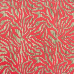 Neon Tiger Printed Spandex Wile watermelon