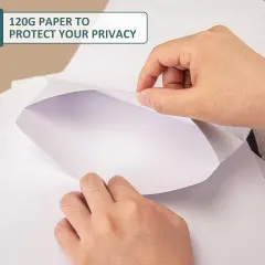 18 Pcs 9x12 Catalog Envelopes, White Self Seal Security Envelopes, Manilla Envelopes, Printable White Envelopes, Gummed Closure Document Envelopes For Mailing, Storage And Organizing