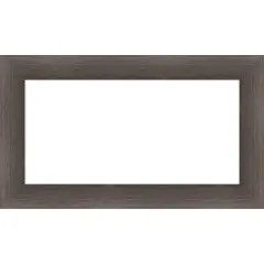 Hardwood Framed Dry Erase Magnetic Board Chocolate