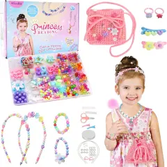 Friendship Bracelet Making Kit Toys, Ages 7 8 9 10 11 12 Year Old Girls (Pink) 8.26 x 5.51 x 1.96 inches