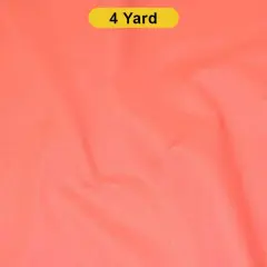 Polyester Cotton Broadcloth Fabric 60" Wide Multiple Colors Coral