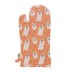 PINK GHOST OVEN MITT