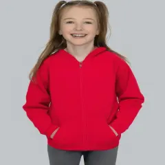 Gildan&reg; Youth Heavy Blend Hooded Sweatshirt Red