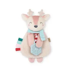HOLIDAY REINDEER PLUSH TEETHER TOY
