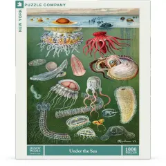 New York Puzzle Company Under the Sea 1000 Piece Piece Jigsaw Puzzle