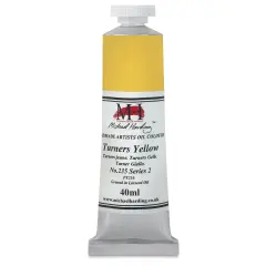 Michael Harding Artists Oil Color - Turners Yellow, 40 ml tube