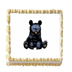 Grumpy Bear Edible Cake Topper