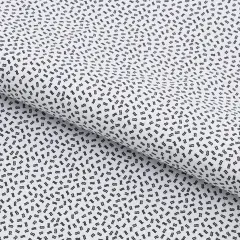 Small Wavy Seamless Lines Printed On Recycled Spandex Fabric