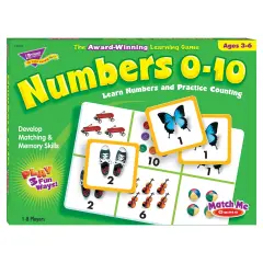 Numbers 0-10 Match Me&reg; Games
