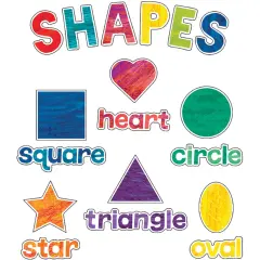 World of Eric Carle&trade; Shapes Mini Bulletin Board Set, 32 Pieces
