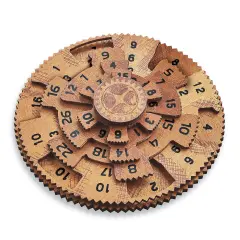 Collections Etc Grecian Computer Wooden Puzzle Game