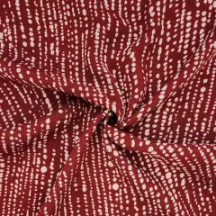 1 Yard Red Rayon Crinkle Fabric Lightweight Apparel Material Fabric Soft Material 50/52" Wide