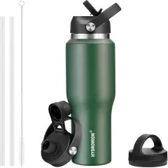 Water Bottle Insulated,32oz - Olive