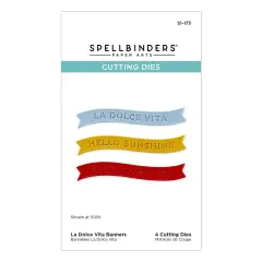 Spellbinders Etched Die-La Dolce Vita Banners