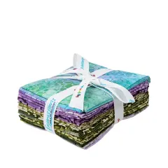 Expressions Batiks Fat Quarter Bundle in Plant Based A by Sew Yeah Quilting for Riley Blake (FQ-23326A-10)
