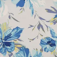 1 Yard Rayon Slub Sky Gray 55/56" Width Textured Apparel Fabric Soft & Lightweight