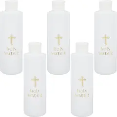 5pcs Holy Water Bottles 250ml/8oz