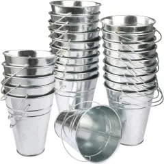 Metal Buckets with Handle