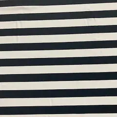 1 Yard Nylon Spandex Tricot Fabric with Stripe for Dancewear Sportswear 58/60" Width