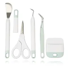 6 Pieces Craft Vinyl Weeding Tools Set,Precision Craft Vinyl Tools Kit,Weeding Kits for Cricut/Silhouette/Oracal 631 651 751 Vinyl &hellip;