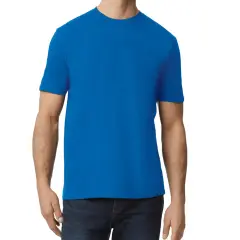 Gildan Softstyle Lightweight T-Shirt, Short-Sleeve Unisex Tees Royal blue