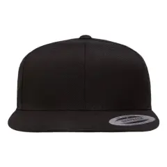 YP Classics&reg; Flat Snapback Cap Black