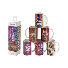 Craft Express 6 Pack 4.5x12 Assorted Sublimation Transfer Sheets II