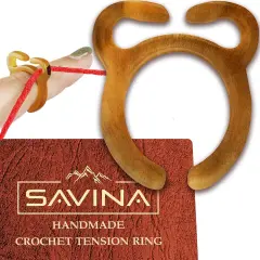 Handmade Crochet Tension Ring for Finger