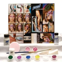Graftobian Make-up Professional Mardi Gras and Latex Fantasy Kit