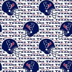 Licensed NFL Houston Texans Cotton 6188-W Fabric by the Yard