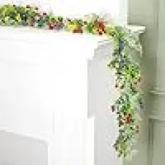 Summer Wildflower Garland Artificial Greenery Flower Garland