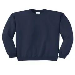 Port & Company&reg; Core Fleece Crewneck Sweatshirt Navy