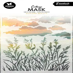 Studio Light Essentials Stencil 5.83"X8.27"-Summer Beauty