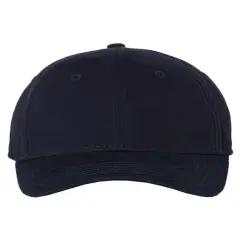Valucap&reg; Structured Cap Secure Fit Peach Washed Cotton Navy