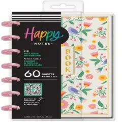 Happy Planner Mini Disc Bound Notebook-Bloom & Glow