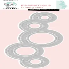 Studio Light Essential Cutting Die CCL-Nr. 982 Stitched Circle Border