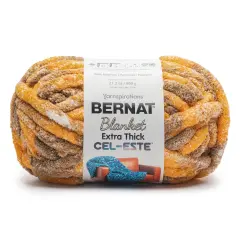 Bernat Blanket Extra Thick Cel-Este 12 pack-Comet Gold
