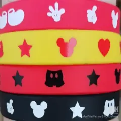 Disney Rubber Bracelet- 4 Pack