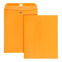 Quality Park Clasp Envelopes in Dispenser, 10 x 13 Inches, Kraft Brown, Pack of 250