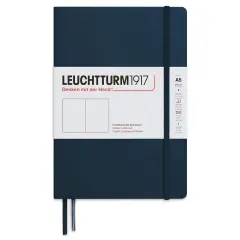 Leuchtturm1917 Dotted Hardbound Notebook - Deep Sea, 5-3/4" x 8-1/4"
