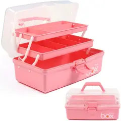 Three-Layer Multipurpose Storage Box - Pink