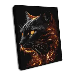 Painting by Numbers kit Fiery Beauty with extra metallic paintsKHO6516