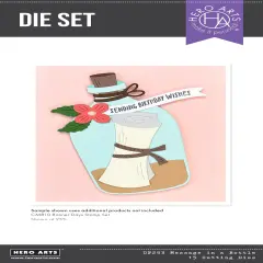 Hero Arts Die Set-Message In A Bottle