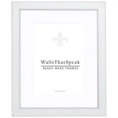 Slushie 0.75", White Cherry Matted Picture Frame by wallsthatspeak